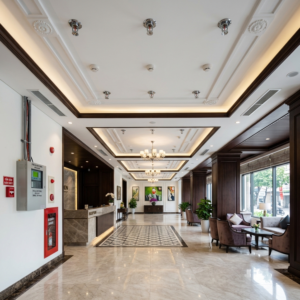 Hệ thống PCCC bên trong khách sạn