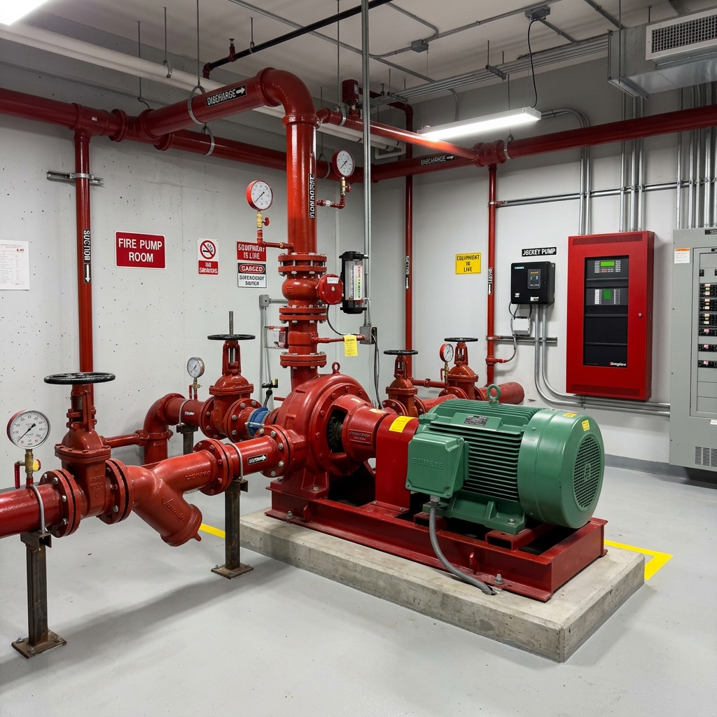 Phòng máy bơm chữa cháy