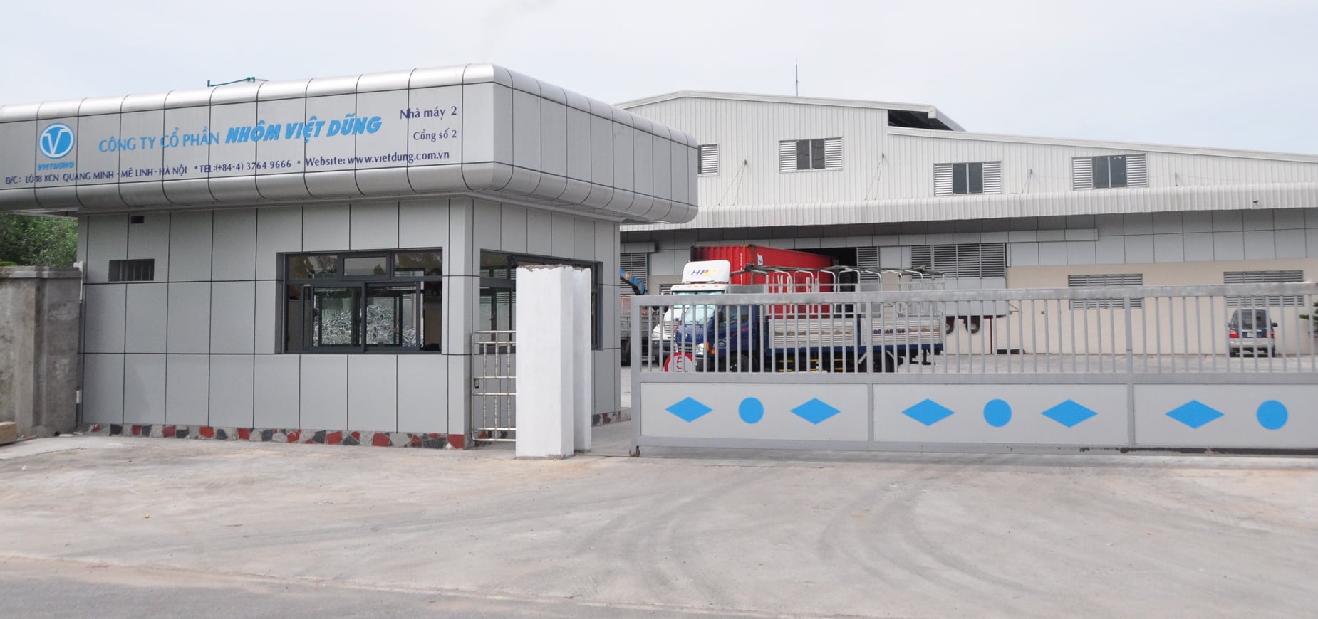 Nhà máy Công ty cổ phần nhôm Việt Dũng