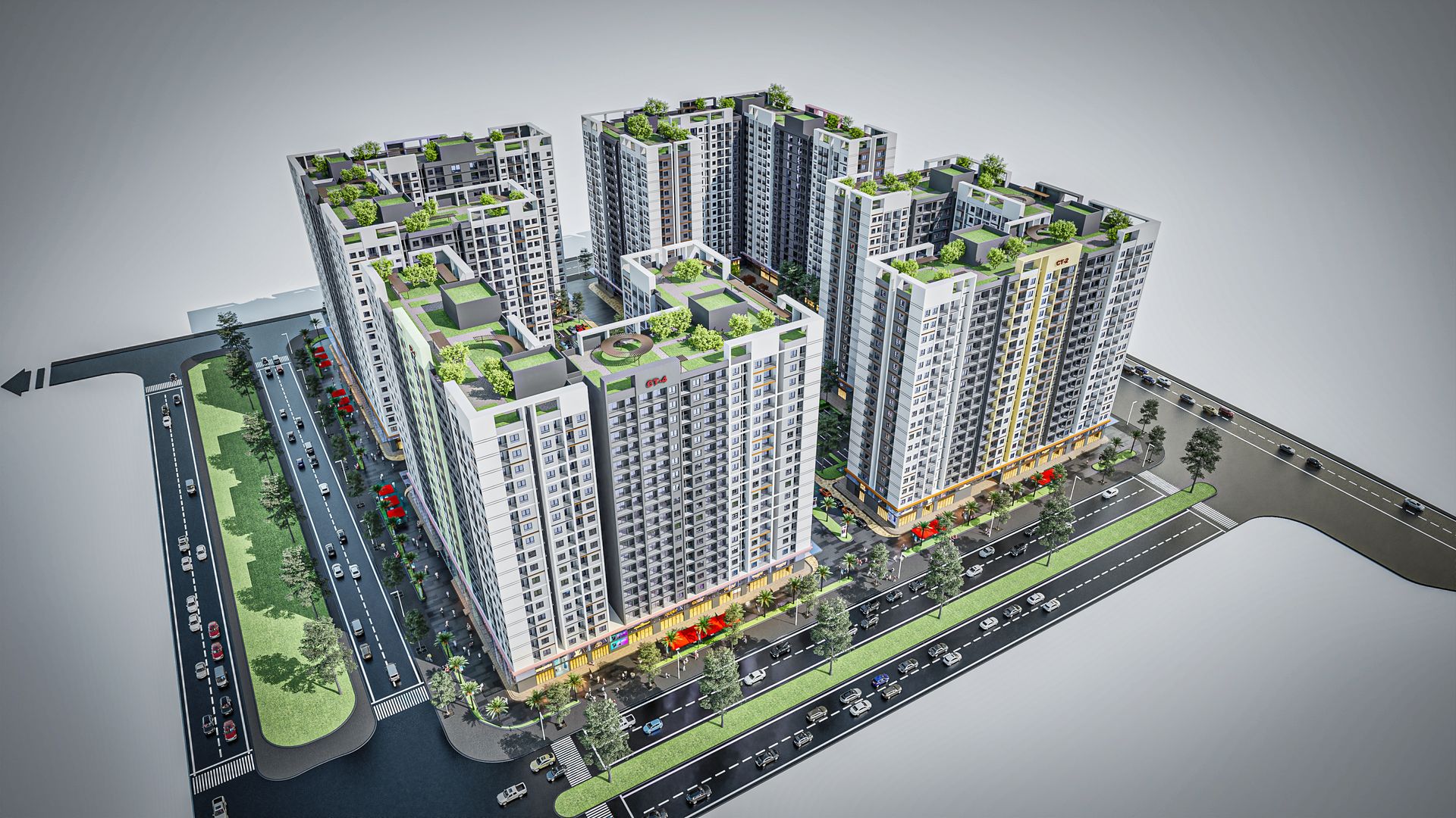 Nhà ở xã hội cao tầng OXH-01 thuộc KĐT và NOXH Vân Trung