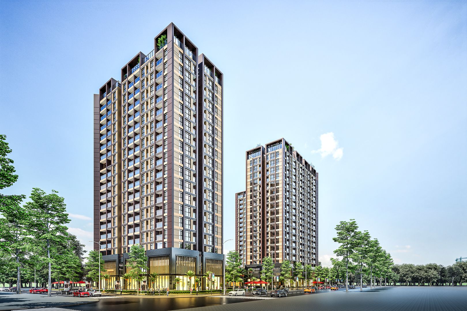 Nhà ở xã hội cao tầng OXH-01 thuộc KĐT và NOXH Vân Trung
